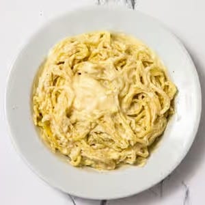 Spaghetti & Alfredo.